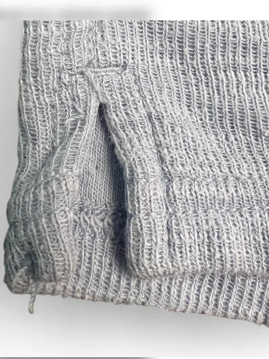 Aerie Women's Light Blue Lounge Shorts - Picture 3 of 8